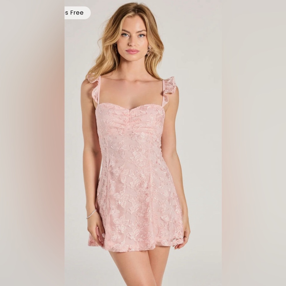 Pink Windsor Mini Dress